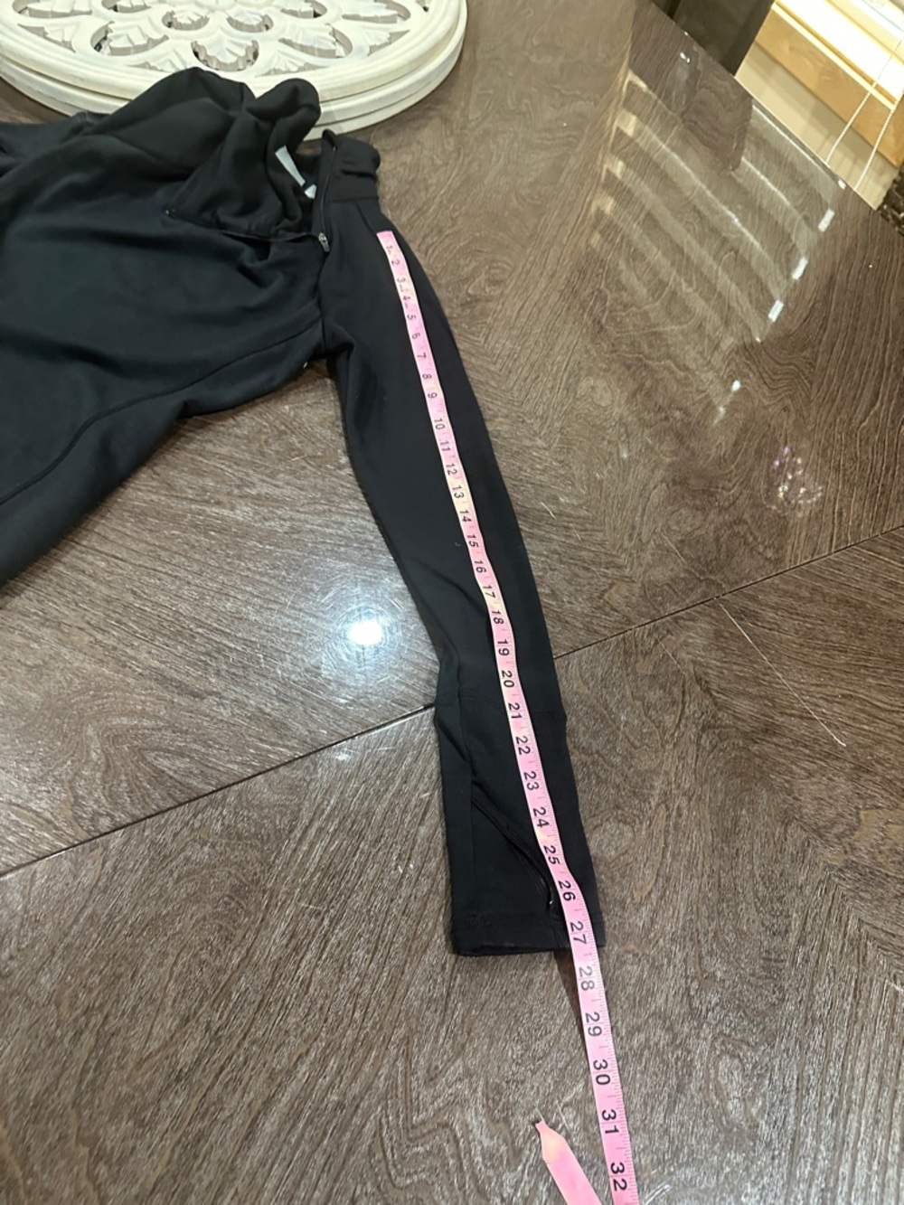 Athleta Black Zip-Front Long Sleeve Top - Picture 11 of 11